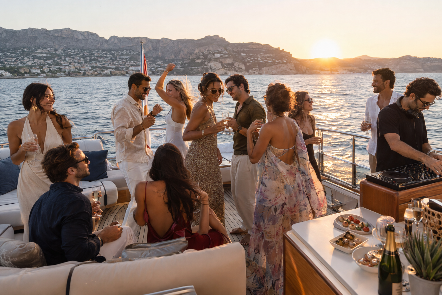Yacht parties